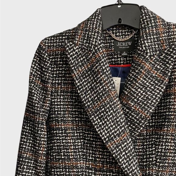 NWT J. Crew Collection Mirabelle Topcoat in Italian Textured Wool Blend Size 00 - Picture 6 of 16